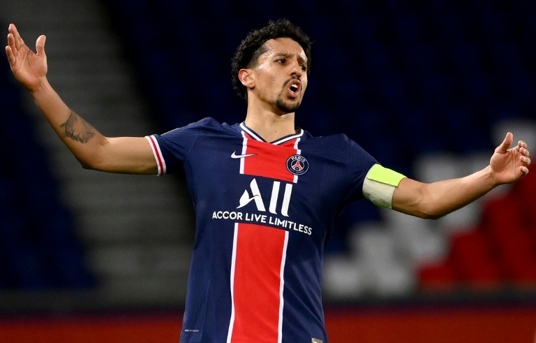 marquinhos co the tro lai trong tran dau voi man city