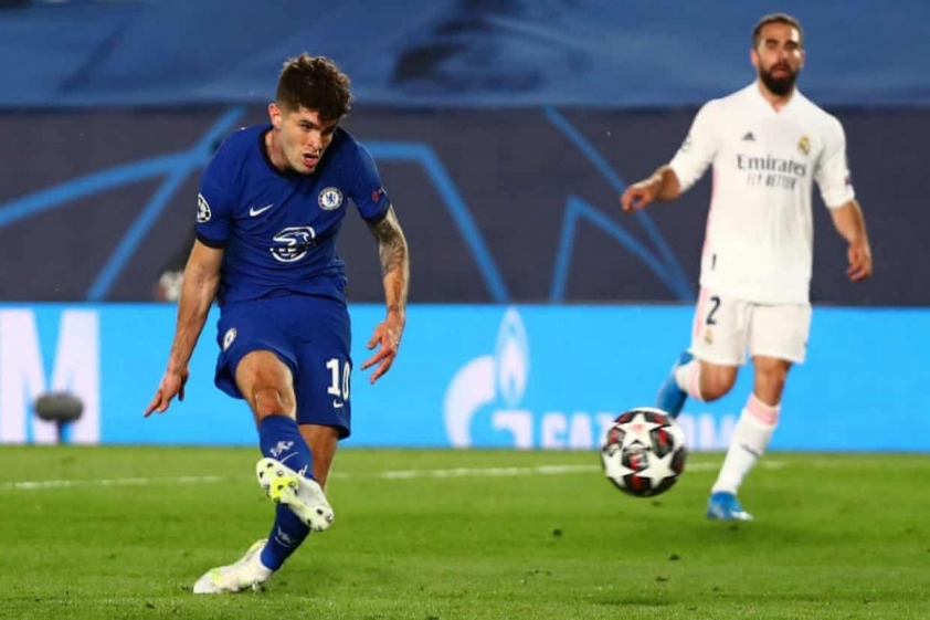 pulisic ghi ban thang duy nhat cho chelsea tai tran ban ket luot di