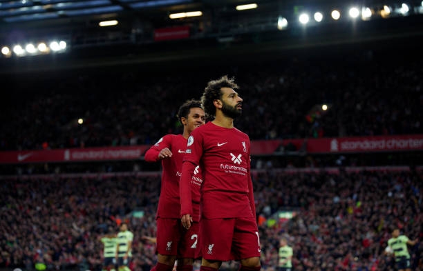 Salah ghi bàn duy nhất đem về chiến thắng cho Liverpool (Ảnh: Getty)