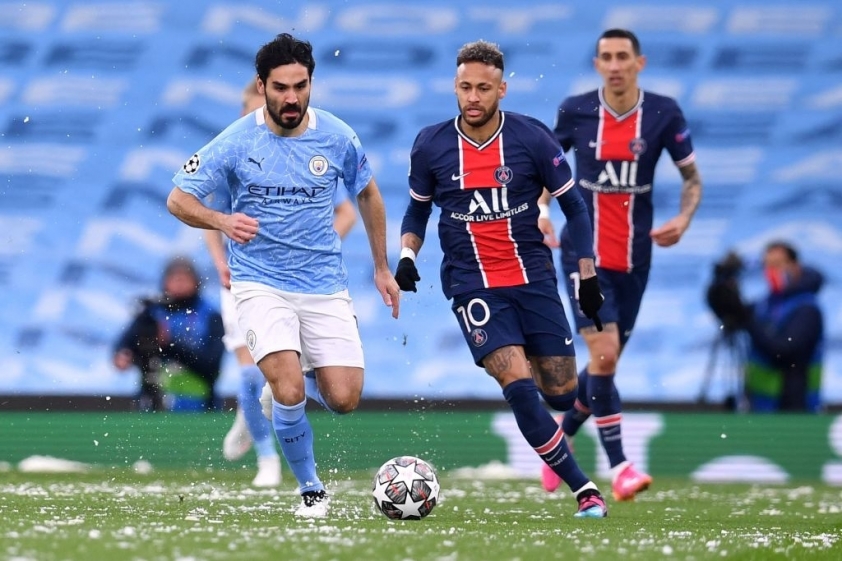 Trực tiếp Man City 0-0 PSG: Đội khách ép sân 42116