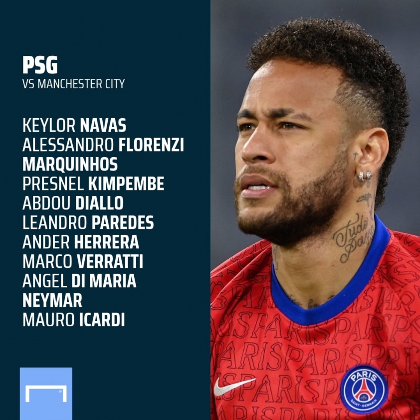 Trực tiếp Man City - PSG: Mbappe ngồi dự bị 42115