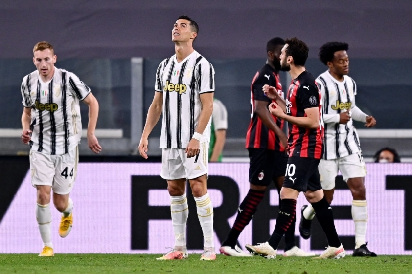 Juventus thua tan nát trên sân nhà. Ảnh: Getty