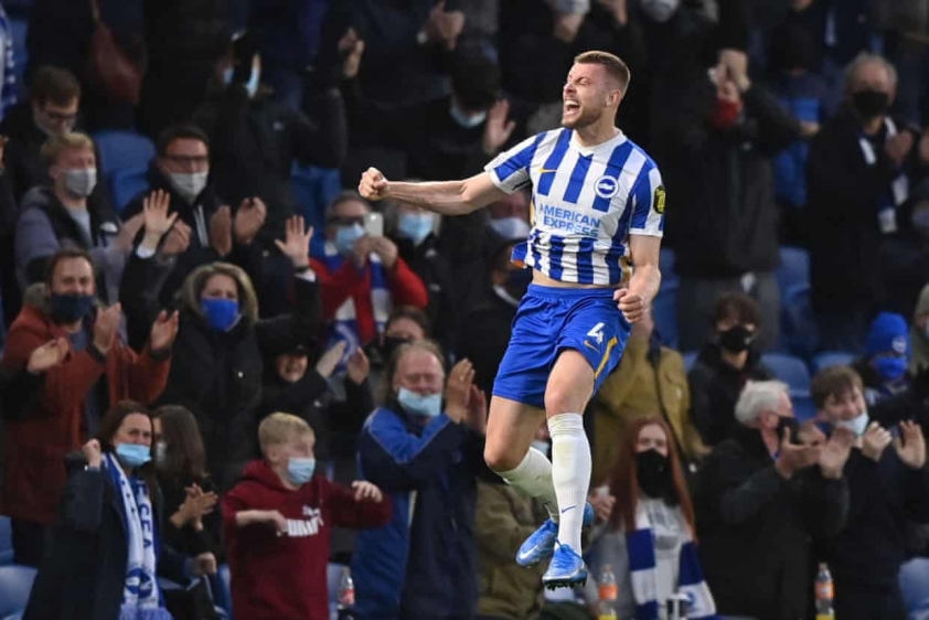 Brighton ngược dòng thành công. Ảnh: Getty