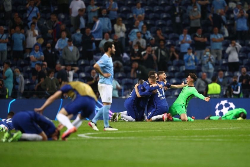 Chelsea vô địch Champions League. Ảnh: Getty