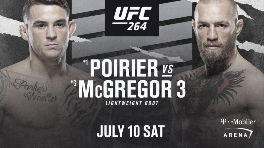 Conor McGregor thượng đài cùng Dustin Poirier lần thứ ba