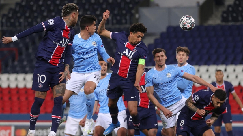 PSG từng thua Man City ở bán kết Champions League mùa trước. Ảnh: Getty