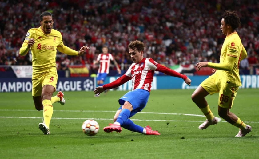 Griezmann vừa là người hùng, vừa là tội đồ. Ảnh: Getty