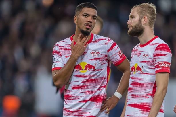 Leipzig thi đấu hay nhưng không thể có điểm. Ảnh: Getty