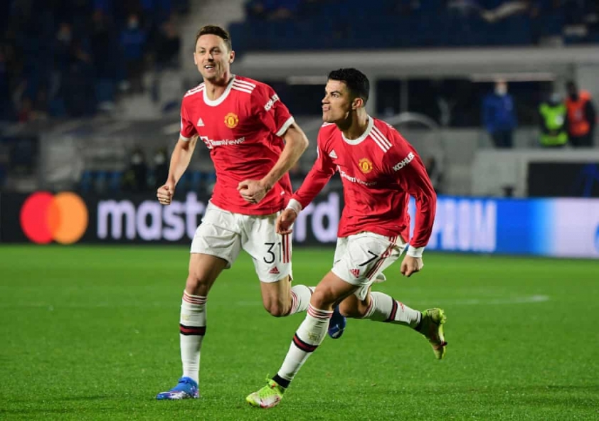 Ronaldo một lần nữa cứu MU. Ảnh: Getty