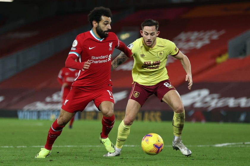 Liverpool cần có 3 điểm trước Burnley. Ảnh: Getty