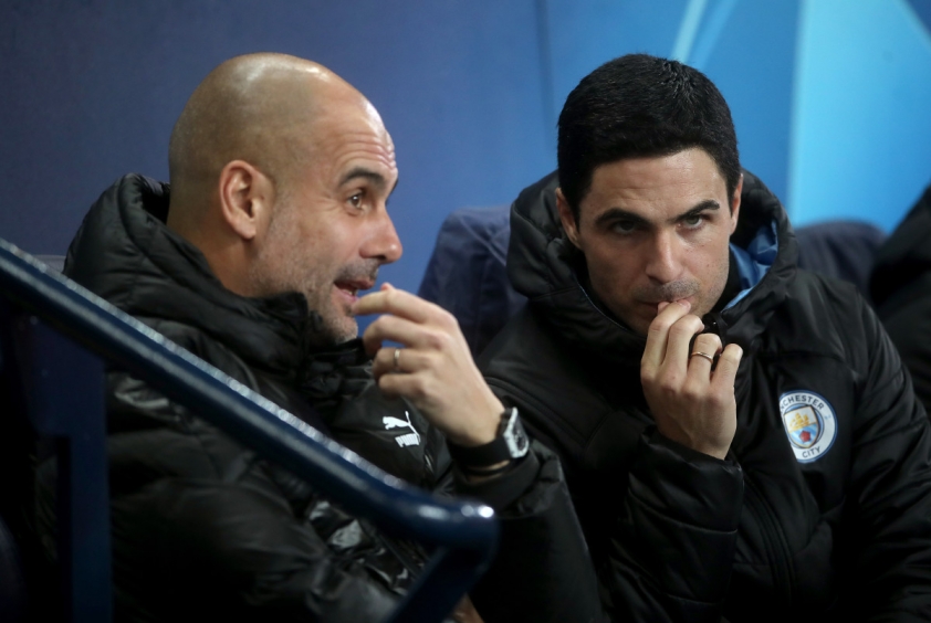 Pep Guardiola bất ngờ 'cứu' Mikel Arteta ngay trước thềm đại chiến 338387