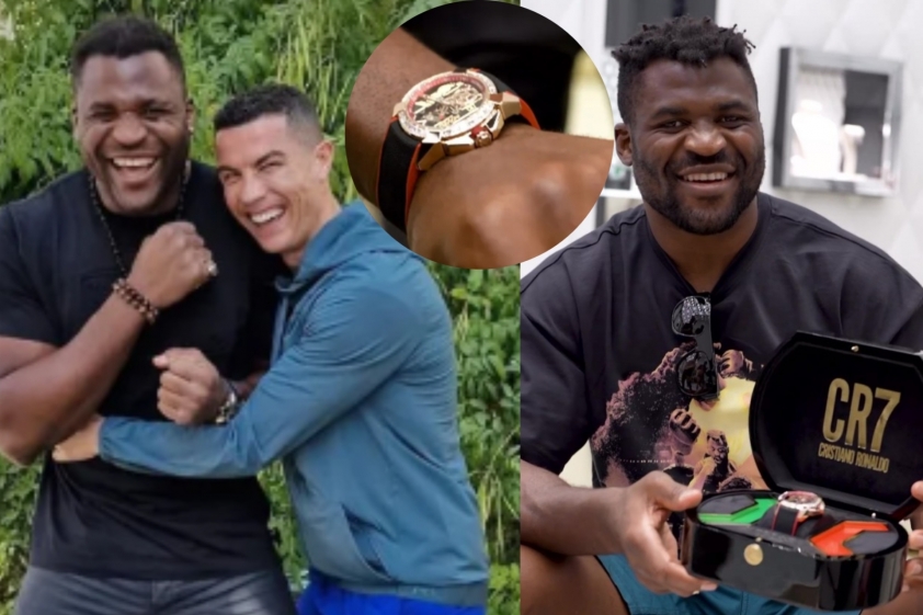 Chơi sang, Ronaldo tặng quà xịn cho võ sĩ UFC trước ngày thượng đài 345459