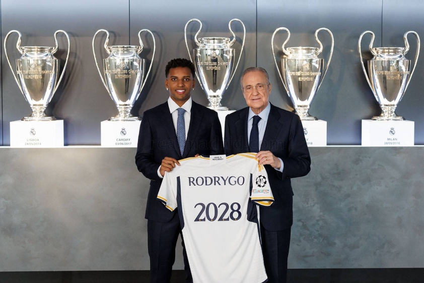 CHÍNH THỨC: Rodrygo gia hạn hợp đồng với Real Madrid 350786