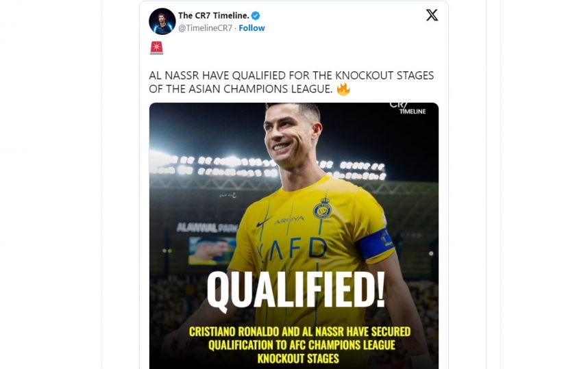 CĐV phản ứng bất ngờ khi Al Nassr vượt qua vòng bảng Cúp C1 châu Á sớm nhất 363408