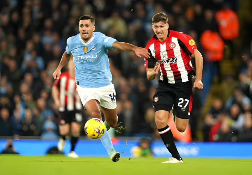 Man City thắng tối thiểu, áp sát ngôi đầu BXH Ngoại hạng Anh 408979