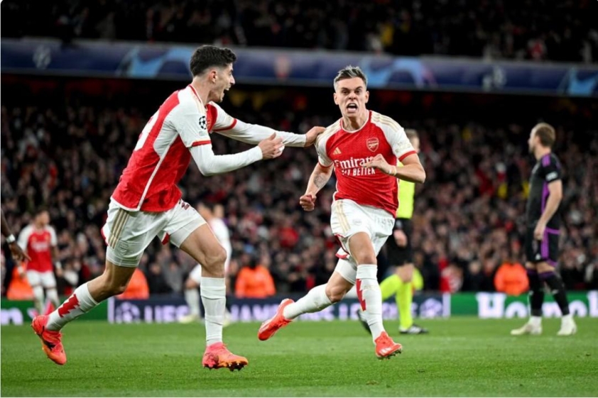 Arsenal vs Bayern hoà kịch tính tại Tứ kết lượt đi Champions League 440032
