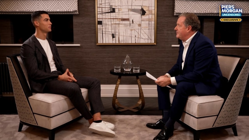 Ronaldo tỏa sáng, Piers Morgan lại có dịp 'đá xoáy' Erik Ten Hag 318888