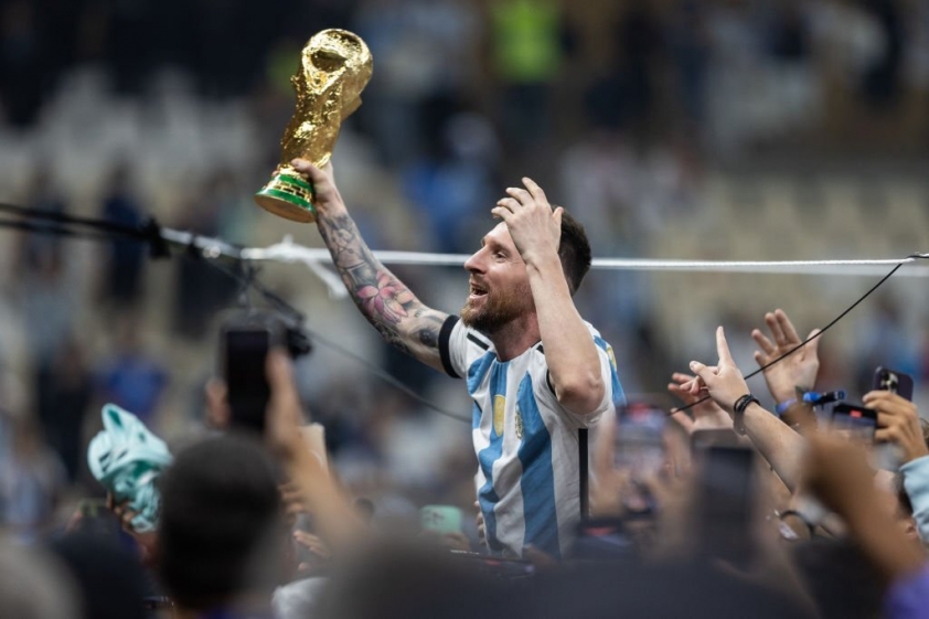 Xưng vương bóng vàng, Messi nhận luôn vinh dự số 1 tại Inter Miami 355560