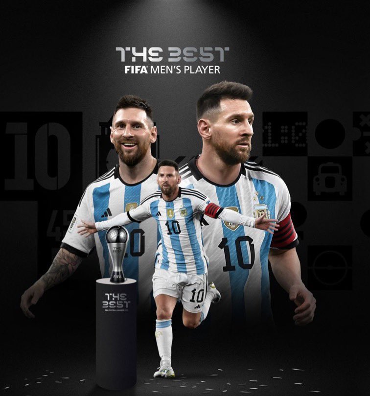 CHÍNH THỨC: Lionel Messi giành giải FIFA The Best 2023 391210