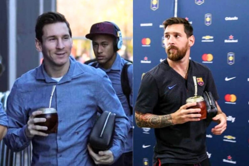 Ăn mừng độc đáo, Messi khiến Beckham l 308513