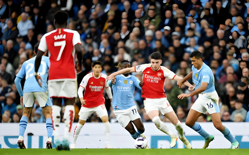 Thế trận chặt chẽ, Man City chia điểm Arsenal ngay trên thánh địa Etihad 433743