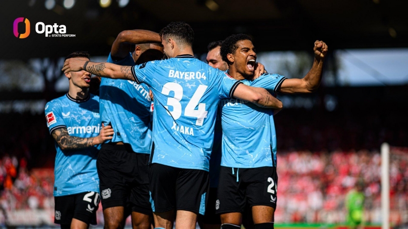 Leverkusen nối dài mạch bất bại lên con số 41, chạm một tay vào Đĩa bạc Bundesliga 438010