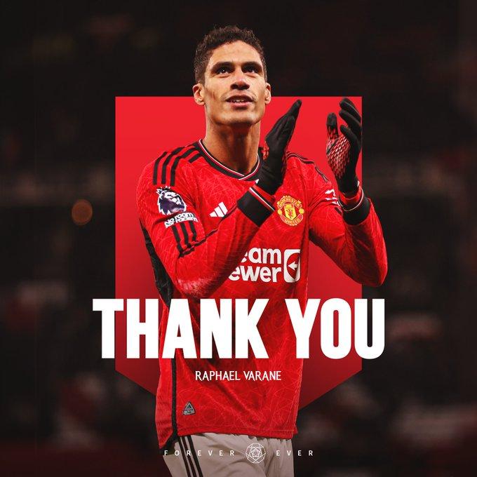 Chính thức: Varane tuyên bố chia tay MU 462330