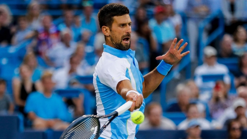 Djokovic không vui dù thắng trận tại Cincinnati Open 314598