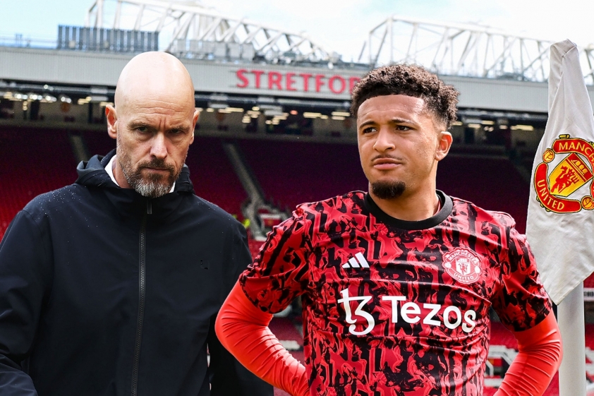 Ryan Giggs mong các cầu thủ MU chỉ trích Sancho thay Ten Hag 324243