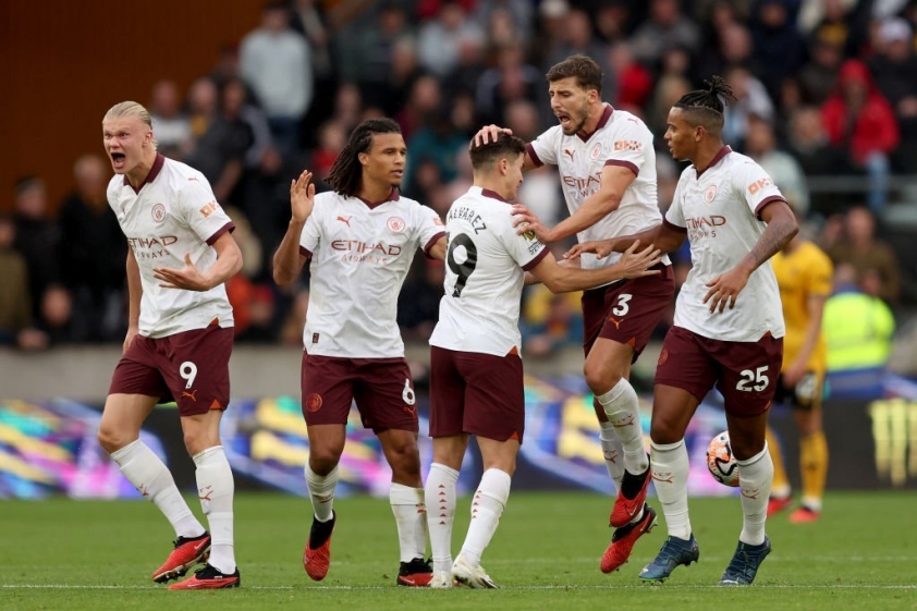 Man City thua trận thứ hai liên tiếp, nguy cơ mất ngôi đầu bảng 334944