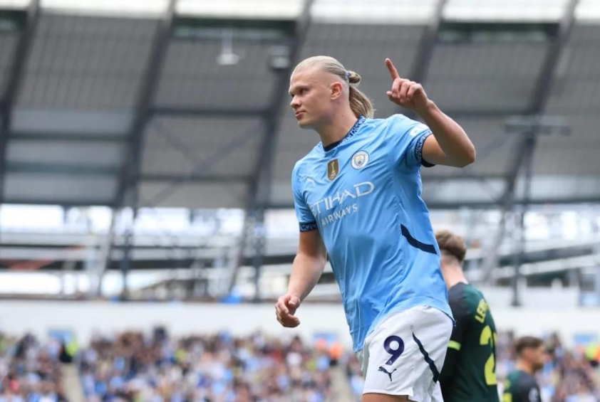 Haaland sắp chạm 100 bàn cho Man City, đe dọa kỷ lục của Ronaldo 529668