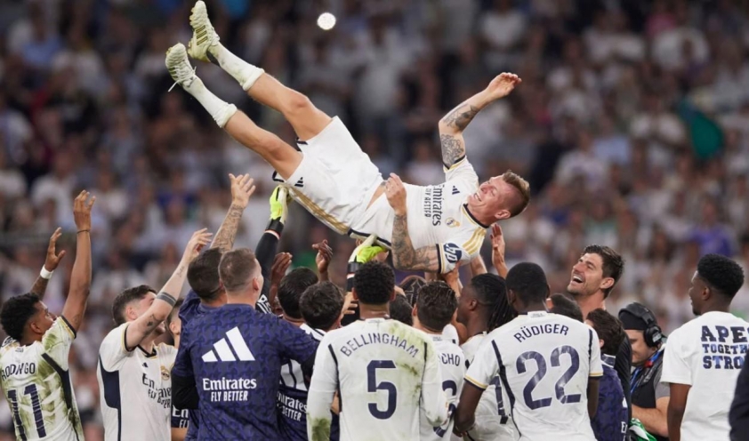 Vượt Rodri và Vinicius, Toni Kroos đoạt giải Cầu thủ nam xuất sắc nhất 2024-570465
