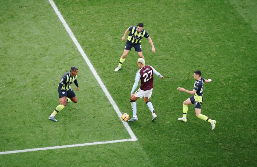 Trực tiếp Aston Villa 2-1 Manchester City: Rút ngắn tỷ số-572702