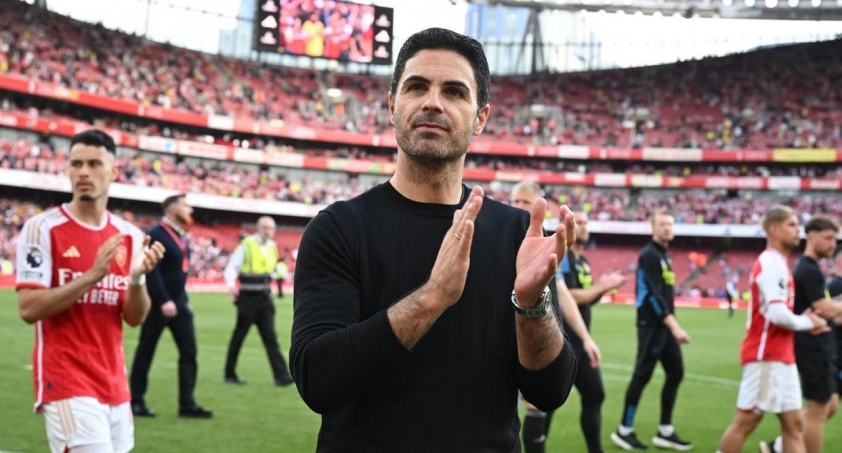 Arteta: 'Arsenal hài lòng với vị trí thứ 2...'-575682