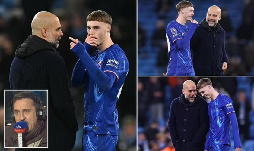 Cười với Pep Guardiola, Cole Palmer bị chỉ trích nặng nề-587492