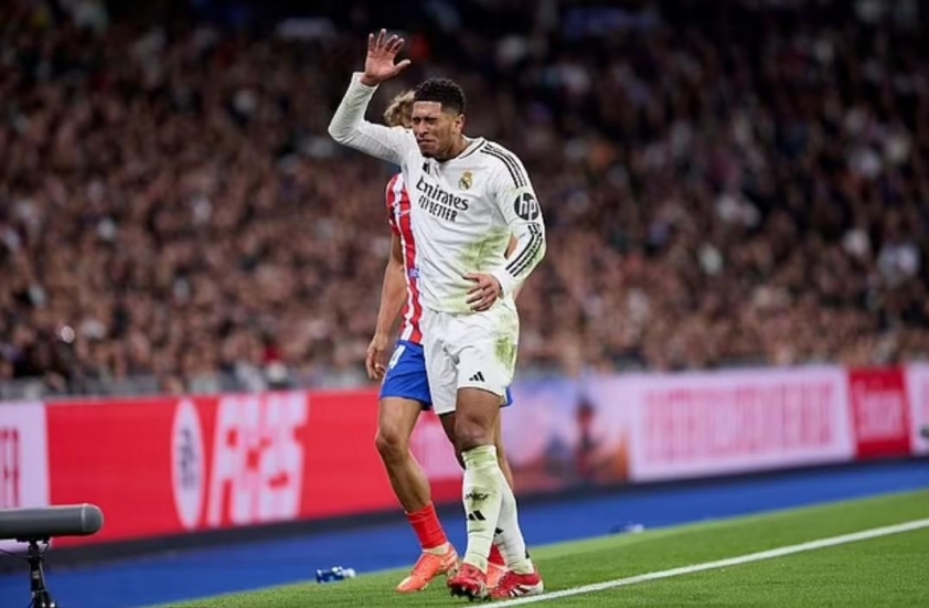 Bellingham chửi trọng tài ngay trận derby Madrid-591154