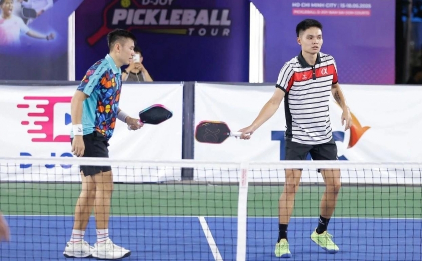 Chính thức: Lý Hoàng Nam đối đầu Trịnh Linh Giang bán kết giải pickleball châu lục 689803