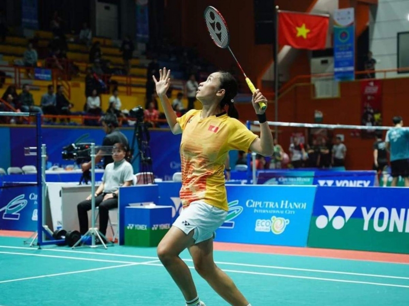 Vũ Thị Anh Thư để thua tiếc nuối tại tứ kết Vietnam International Challenge 2024 422641
