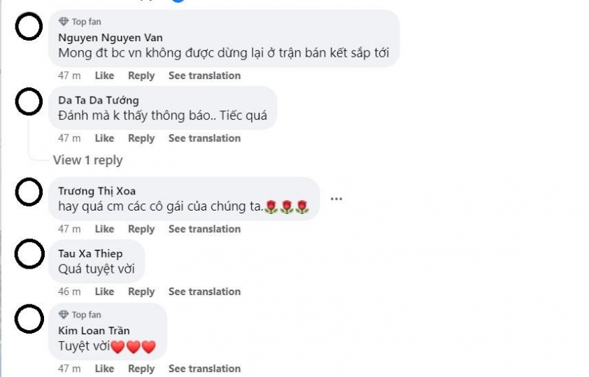 NHM nước nhà phấn khích trước chiến thắng lịch sử của bóng chuyền nữ Việt Nam 493348