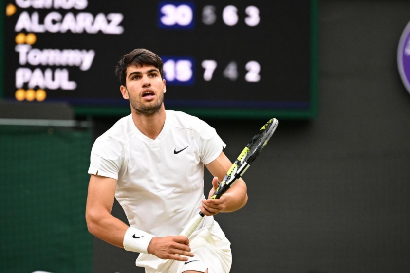 Trực tiếp tennis Carlos Alcaraz vs Tommy Paul, 21h45 ngày 9/7 495763