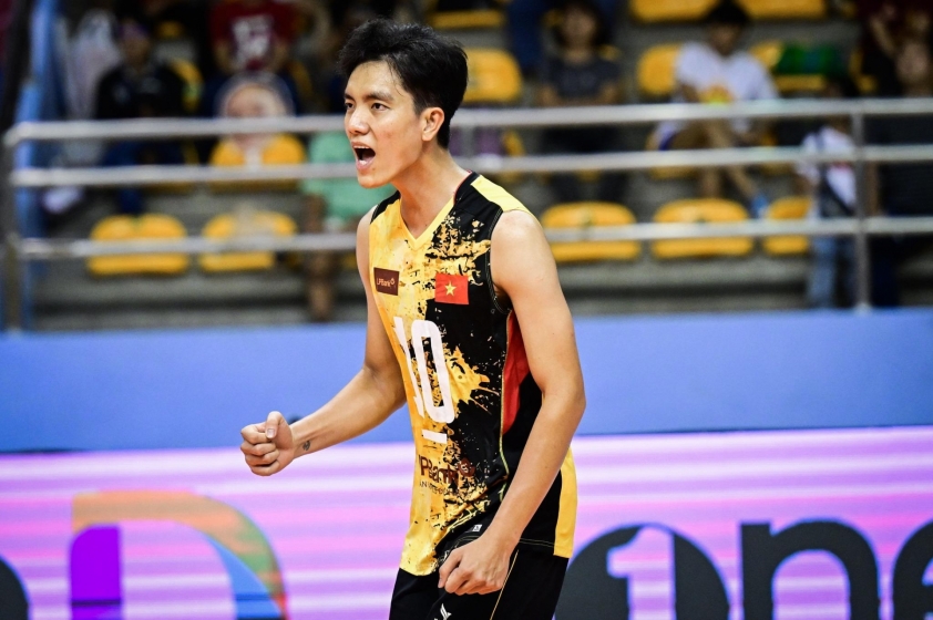 Bích Tuyền 'dội bom', LPB Ninh Bình thắng trận đầu tiên tại AVC Club 2024 532016