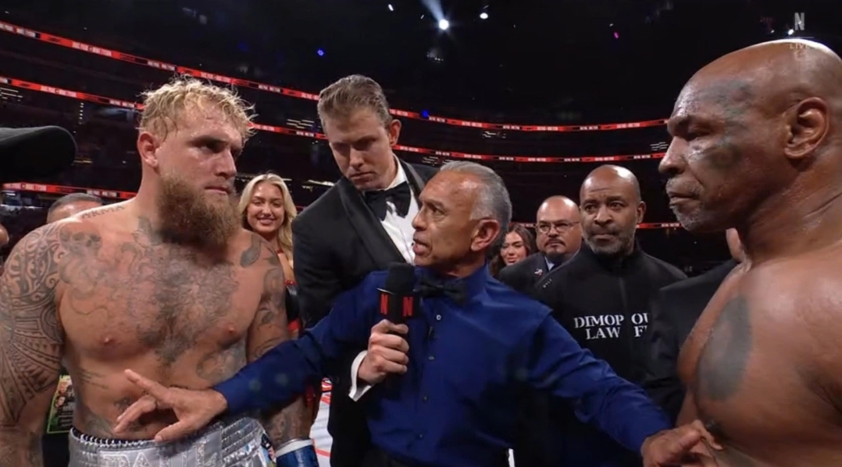 Trực tiếp Mike Tyson vs Jake Paul: Trận đấu bắt đầu 557544