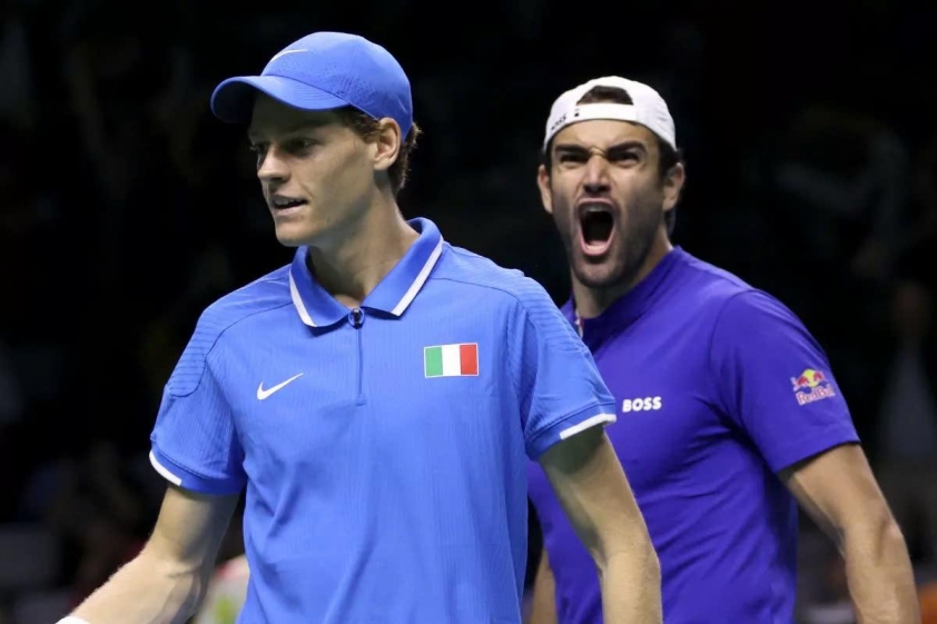 Không cần tập luyện, Sinner vẫn giúp tuyển Ý vào bán kết Davis Cup 2024 560429