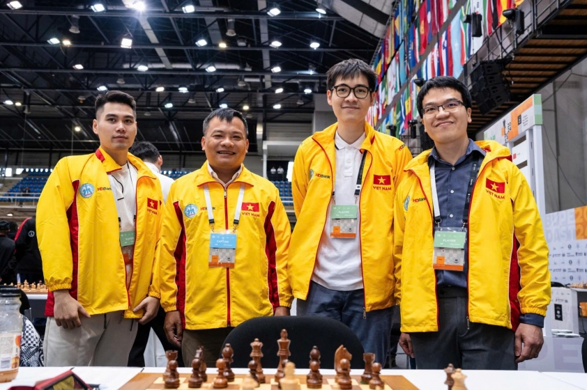 Lê Quang Liêm và tuyển cờ vua Việt Nam sẵn sàng cho giải vô địch thế giới 2024 564274