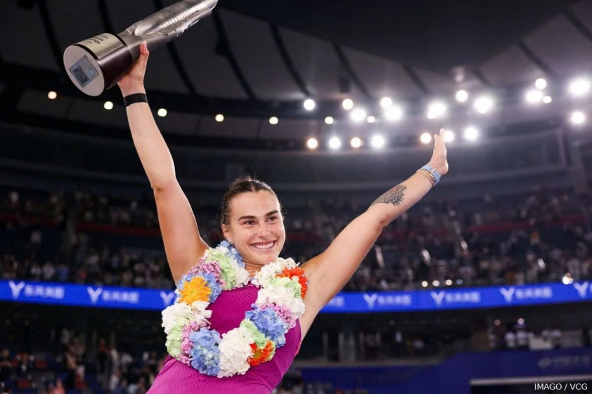 Sabalenka nhận giải thưởng danh giá của WTA 567630
