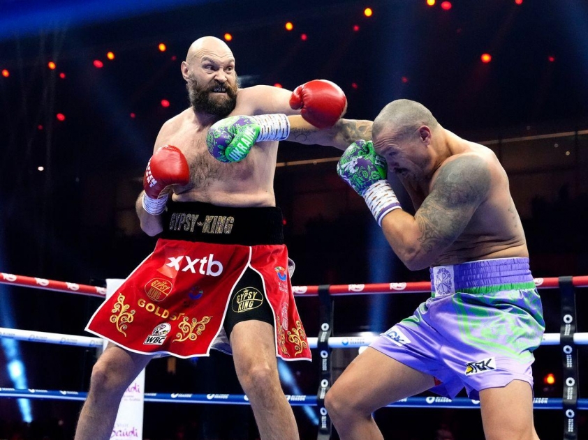 Tyson Fury và Oleksandr Usyk kiếm được bao nhiêu tiền từ trận tái đấu? 574525