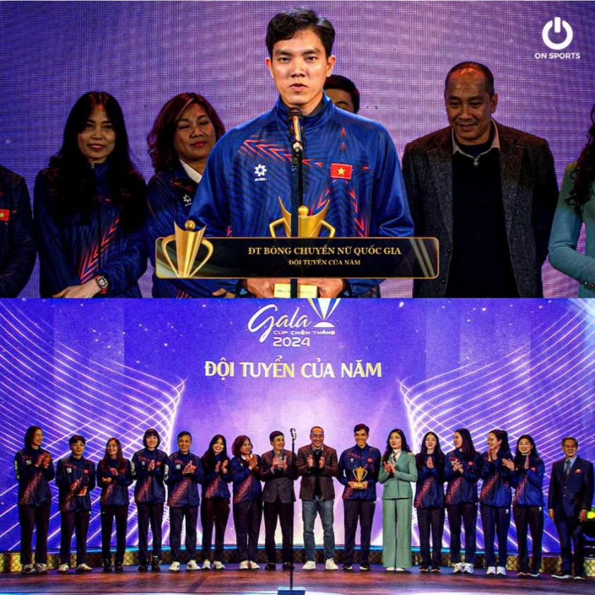 Bóng chuyền nữ Việt Nam được vinh danh tại Cúp Chiến thắng 2024 581488