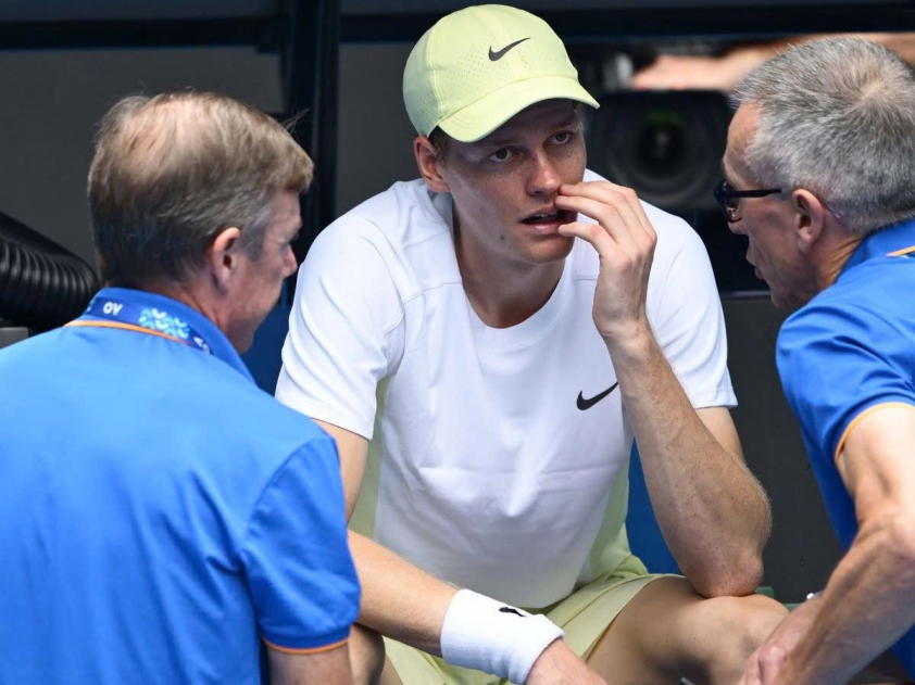 Sinner bị đồn mắc bệnh nghiêm trọng trước trận tứ kết Australian Open 2025 585890
