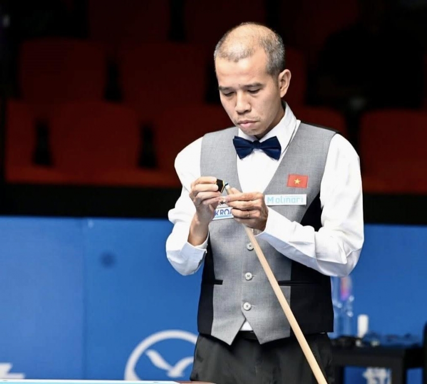 Cơ thủ Trần Quyết Chiến giành vé vào tứ kết World Games 682751