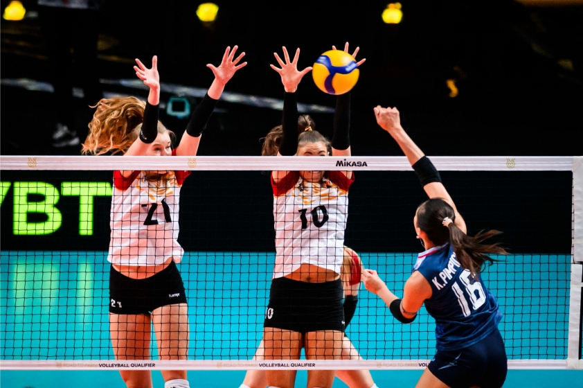Camilla Weitzel - niềm hy vọng số 1 của tuyển bóng chuyền Đức vòng loại Olympic 2024 328911